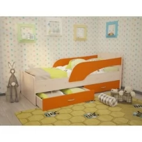 Кровать детская Кроха Оранж