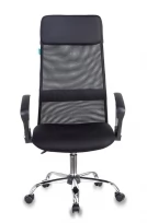 Кресло руководителя KB-6N Ткань, Сетка, Искусственная кожа, Черный TW-01 (сетка)/ Черный TW-11 (ткань)